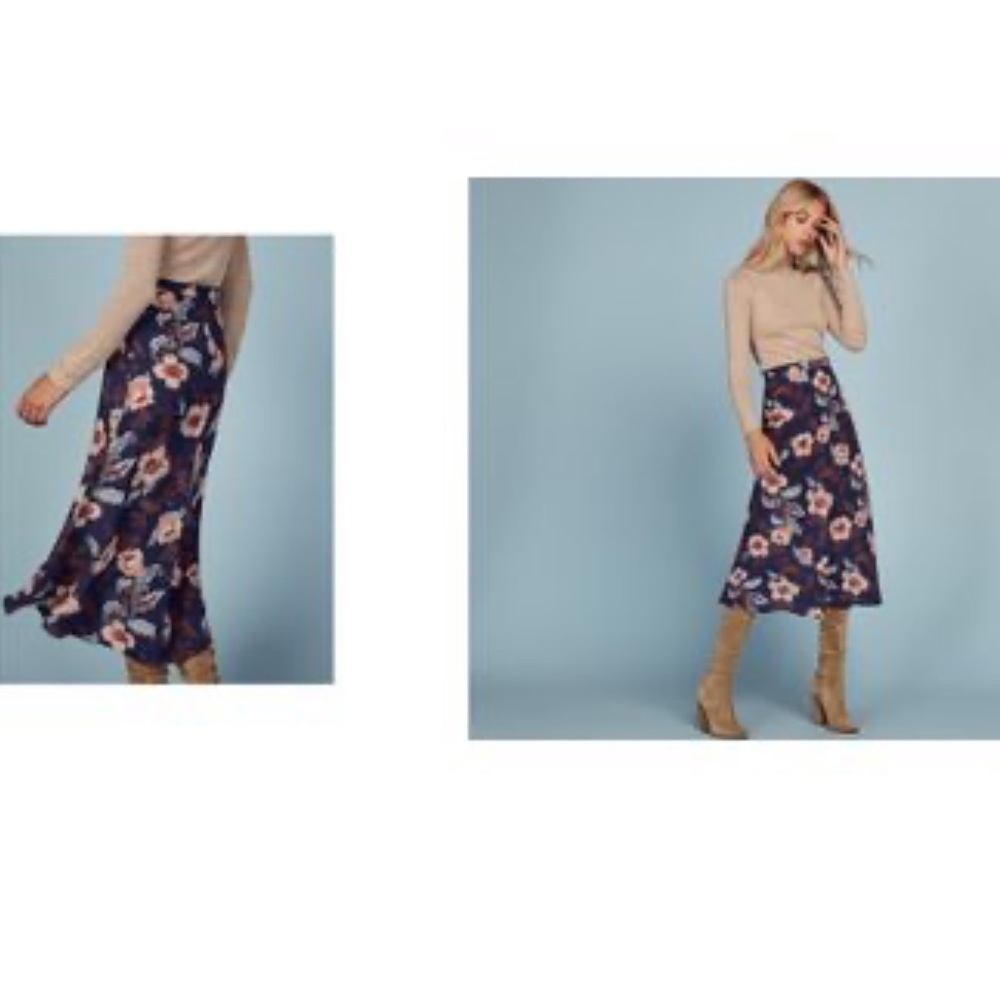 Reformation Bea Midi Skirt